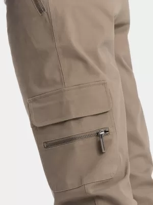 Hlače OMBRE OM-PACG-0204 KAKI