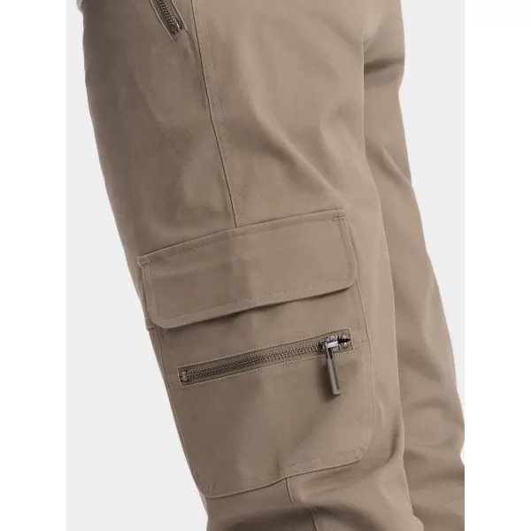  Hlače OMBRE OM-PACG-0204 KAKI 