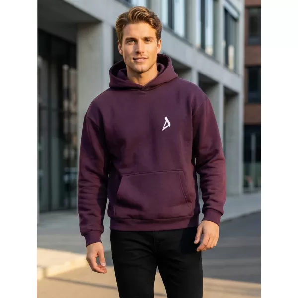  Muški sweatshirt ALTISPORT BYB/ALM002BY284 TAMNOCRVENA 