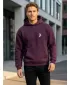Muški sweatshirt ALTISPORT BYB/ALM002BY284 TAMNOCRVENA