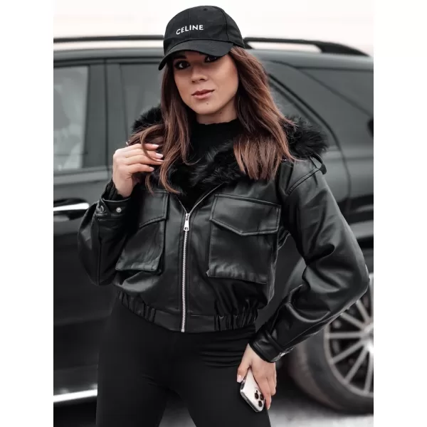  Ženska jakna DSTREET SOFTREBEL TY4762 CRNI 