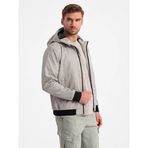  Jakna OMBRE OM-JANP-0149 SIVA 