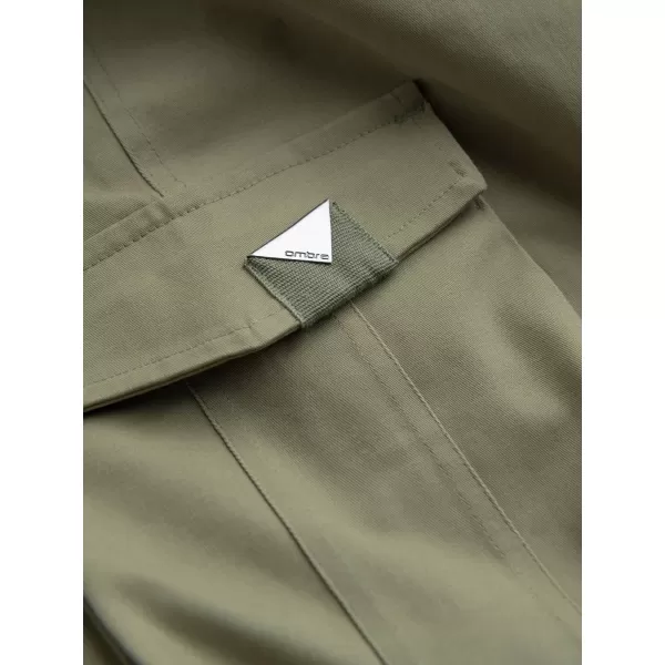  Hlače OMBRE OM-PACG-0196 MASLINA 