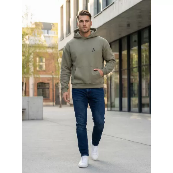  Muški sweatshirt ALTISPORT BYB/ALM002BY284 MASLINA 