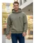 Muški sweatshirt ALTISPORT BYB/ALM002BY284 MASLINA