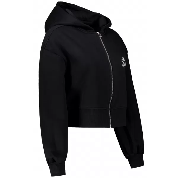  Ženska kratka oversized majica ALTISPORT BYB/ALW056BY237 CRNA 