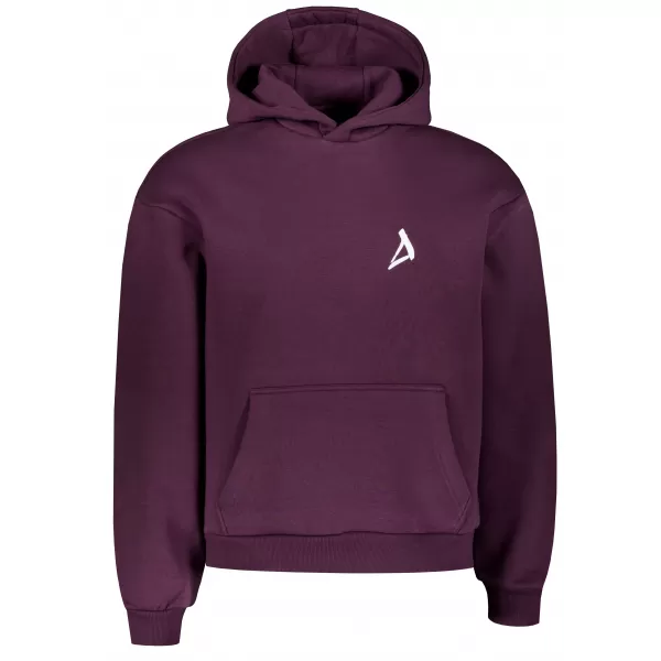  Muški sweatshirt ALTISPORT BYB/ALM002BY284 TAMNOCRVENA 