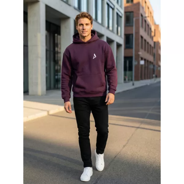  Muški sweatshirt ALTISPORT BYB/ALM002BY284 TAMNOCRVENA 