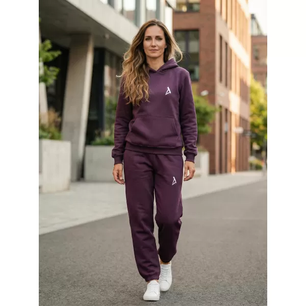  Ženski sweatshirt ALTISPORT BYB/ALW002BY289 TAMNOCRVENA 