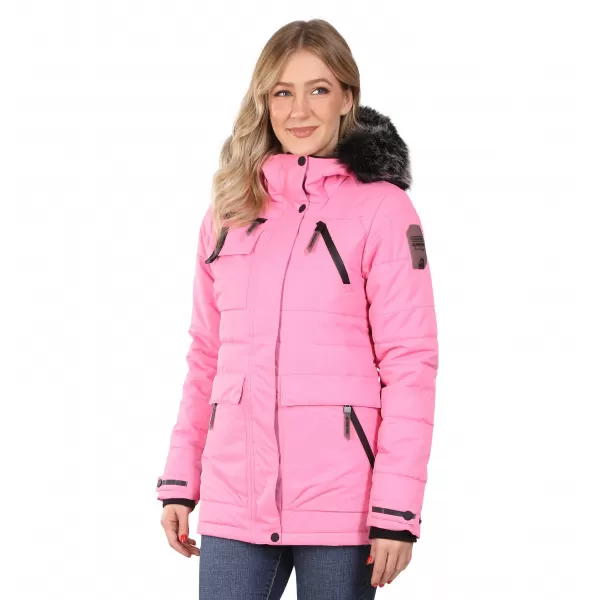  Ženska jakna ALPINE PRO WERDA LJCD644 RUŽIČASTI 