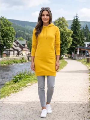 Ženska izdužena dukserica ALTISPORT NoPrint NP/ALW914 JANTA