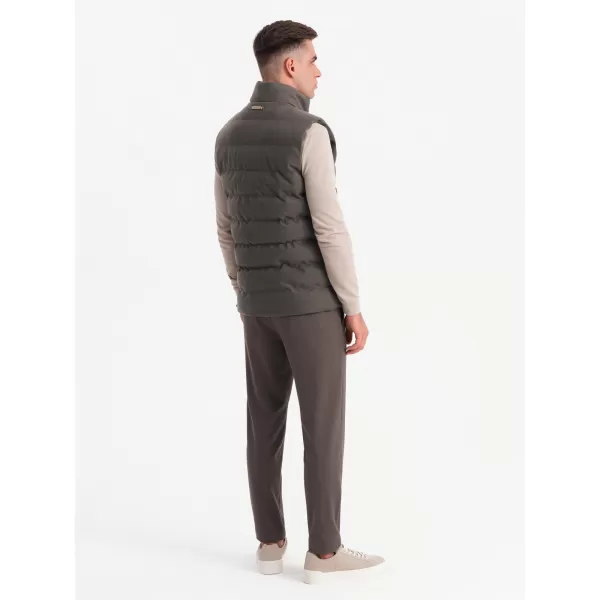  Prsluk OMBRE OM-JAVJ-0200 MASLINA 