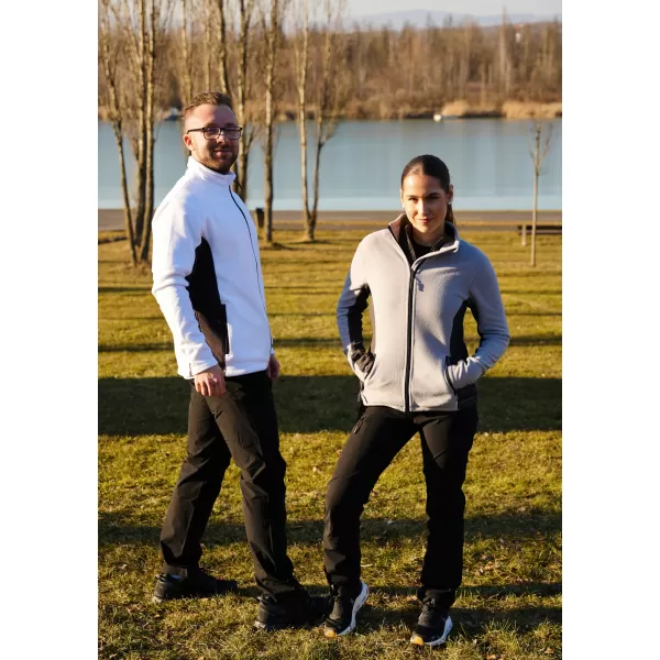  Muška majica za runo ALTISPORT NoPrint NP/ALM725 BIJELA 