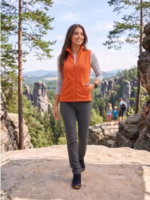 Unisex prsluk runo ALTISPORT NoPrint NP/ALU815 NARANČA