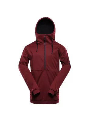 Muška skijaška softshell jakna ALPINE PRO JARG MJCD699 RUŽINO DRVO
