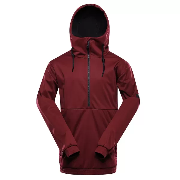  Muška skijaška softshell jakna ALPINE PRO JARG MJCD699 RUŽINO DRVO 