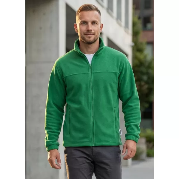  Muška majica od flisa ALTISPORT NoPrint NP/ALM105 SREDNJE ZELENA 