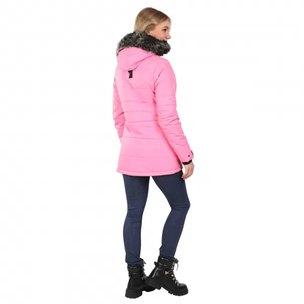  Ženska jakna ALPINE PRO WERDA LJCD644 RUŽIČASTI 