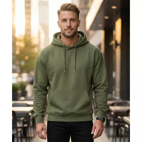  Muški sweatshirt ALTISPORT NoPrint NP/ALM024 KAKI 