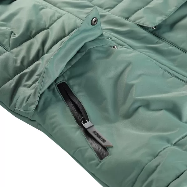 Ženska jakna ALPINE PRO WERDA LJCD644 ZELENA 