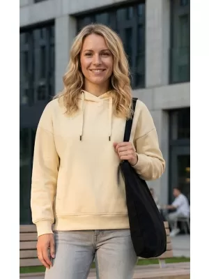 Ženski sweatshirt ALTISPORT NoPrint NP/ALW124 BURBONSKA VANILIJA