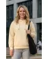 Ženski sweatshirt ALTISPORT NoPrint NP/ALW124 BURBONSKA VANILIJA