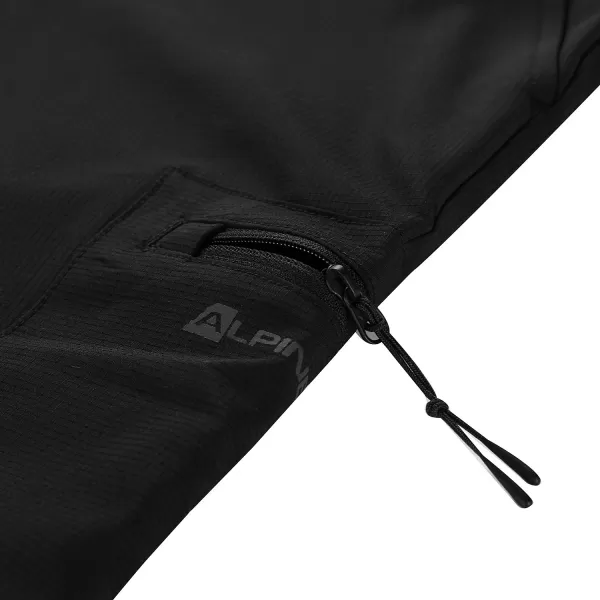  Ženske meke hlače ALPINE PRO CORBA LPAD663 CRNI 