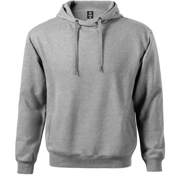  Muški sweatshirt ALTISPORT NoPrint NP/ALM024 TAMNO SIVI ODSJAJI 