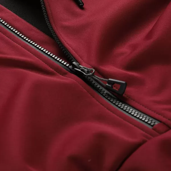 Muška skijaška softshell jakna ALPINE PRO JARG MJCD699 RUŽINO DRVO 
