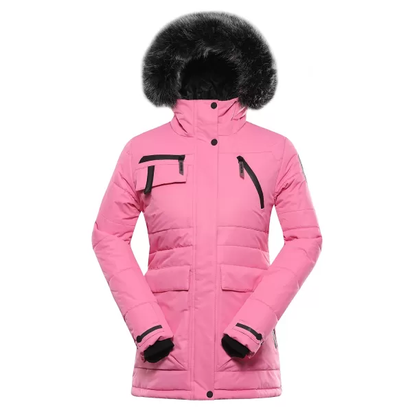  Ženska jakna ALPINE PRO WERDA LJCD644 RUŽIČASTI 