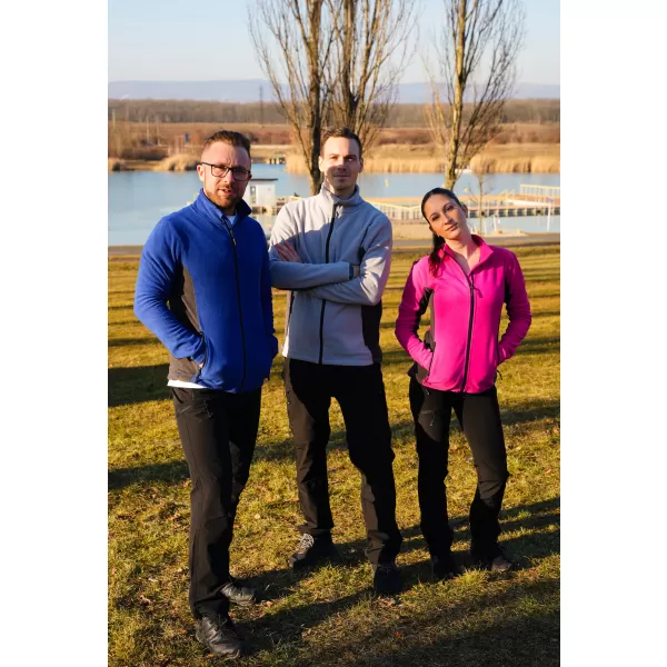  Muška majica za runo ALTISPORT NoPrint NP/ALM725 SVIJETLO SIVE BOJE 