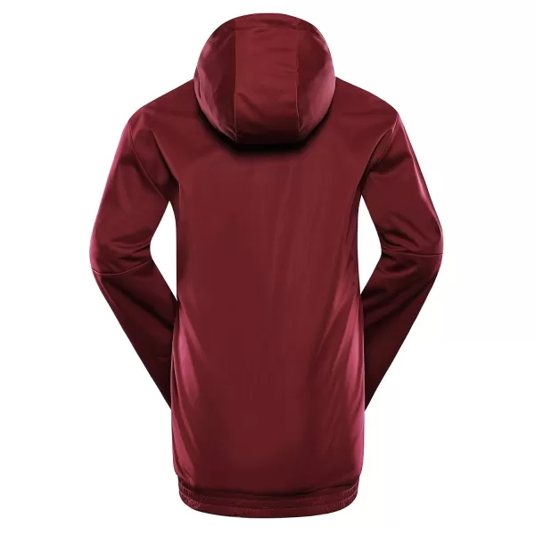  Muška skijaška softshell jakna ALPINE PRO JARG MJCD699 RUŽINO DRVO 
