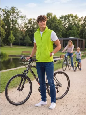 Unisex prsluk od flisa ALTISPORT NoPrint NP/ALU815 VAPNO