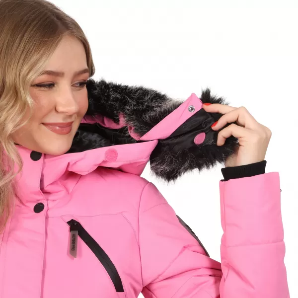  Ženska jakna ALPINE PRO WERDA LJCD644 RUŽIČASTI 