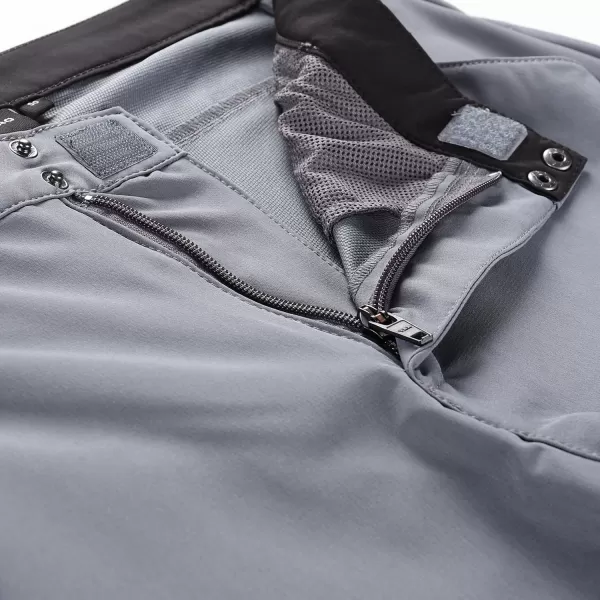  Muške softshell kratke hlače ALPINE PRO BAK MPAC711 SIVA 