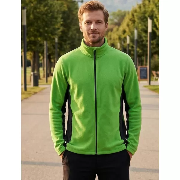  Muška majica za runo ALTISPORT NoPrint NP/ALM725 JABUČNA ZELENA 