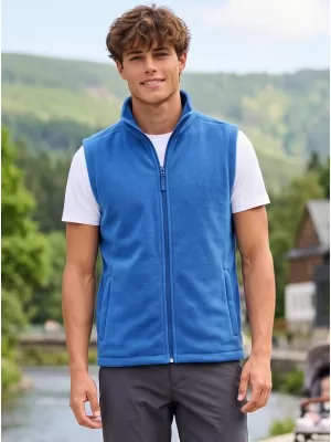 Unisex prsluk od flisa ALTISPORT NoPrint NP/ALU815 AZURNO PLAVA