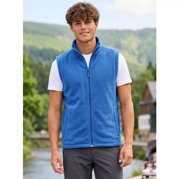  Unisex prsluk od flisa ALTISPORT NoPrint NP/ALU815 AZURNO PLAVA 