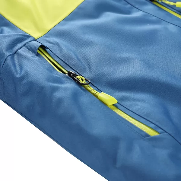 Skijaška jakna ALPINE PRO REAMO KJCB305 SVIJETLOZELEN 