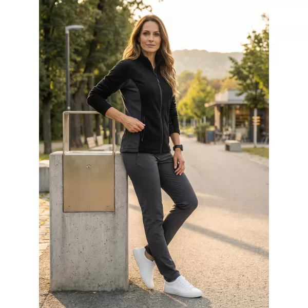  Ženska majica od flisa ALTISPORT NoPrint NP/ALW825 CRNA 