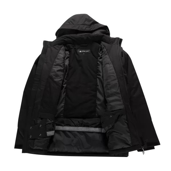  Muška skijaška jakna ALPINE PRO COMED MJCD716 CRNA 