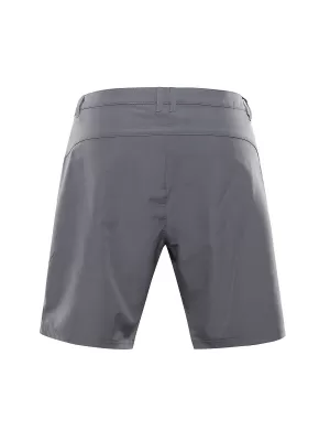 Muške softshell kratke hlače ALPINE PRO BAK MPAC711 SIVA