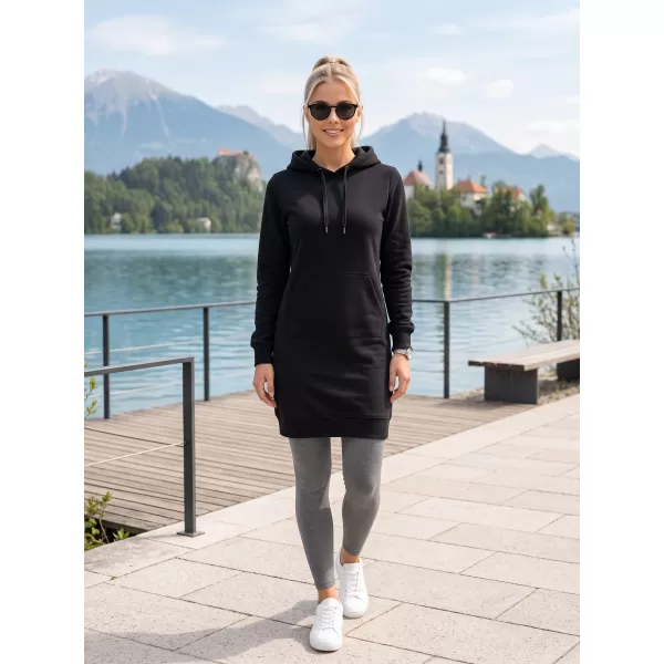  Ženska produžena majica ALTISPORT NoPrint NP/ALW914 CRNA 