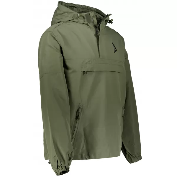  Muška vjetrovka preko glave ALTISPORT BYB/ALM002B3162 MASLINA 