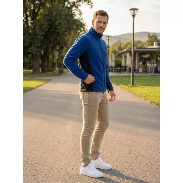  Muška majica od flisa ALTISPORT NoPrint NP/ALM725 KRALJEVSKO PLAVA 