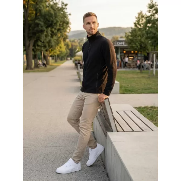  Muška majica za runo ALTISPORT NoPrint NP/ALM725 CRNI 