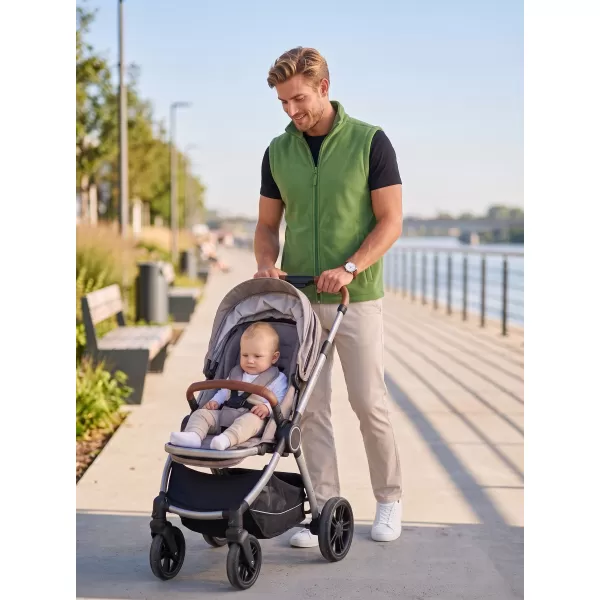  Unisex prsluk od flisa ALTISPORT NoPrint NP/ALU815 TRAVA ZELENA 