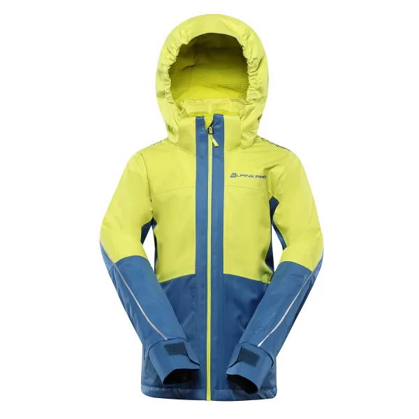 Skijaška jakna ALPINE PRO REAMO KJCB305 SVIJETLOZELEN 