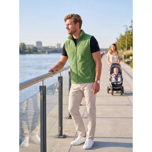  Unisex prsluk od flisa ALTISPORT NoPrint NP/ALU815 TRAVA ZELENA 