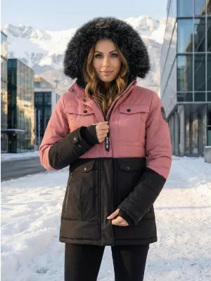 Ženska jakna ALPINE PRO EGYPA LJCB592 RUŽIČASTI